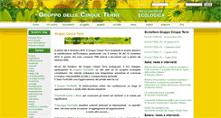 Desktop Screenshot of gruppocinqueterre.it